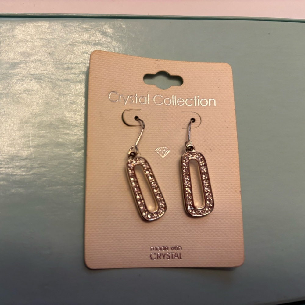 Crystal Collection Dangle Earrings